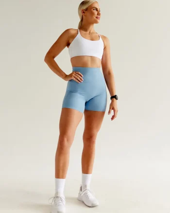 New LSKD Twist Sports Bra White