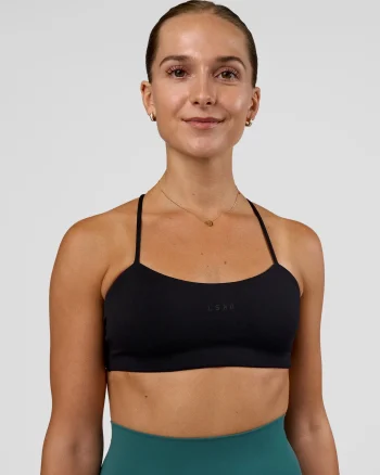 Discount LSKD Twister Sports Bra Black