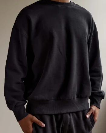 Sale LSKD Unisex MVP Sweater Oversize Black