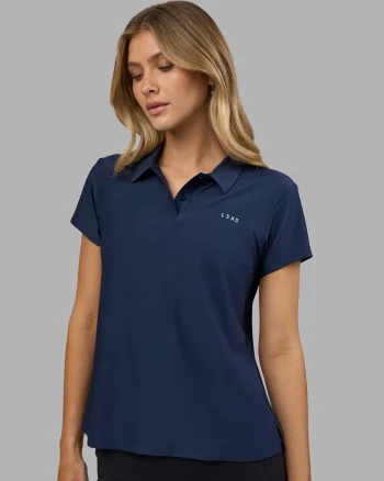 Online LSKD Women's Drive Polo Future Navy