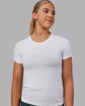 Clearance LSKD Womens AeroFLX+ Seamless Tee White/White